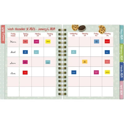 Lang 2024 Weekly/Monthly Planner 8.5"x9.5" Family 2 Lang 2024 Weekly/Monthly Planner 8.5"x9.5" Family - Image 2