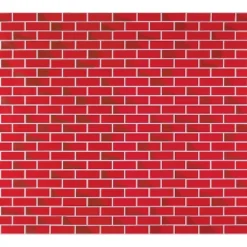 Pacon Corobuff Patterns Tu-Tone Brick 12 1/2 Ft Roll 12410
