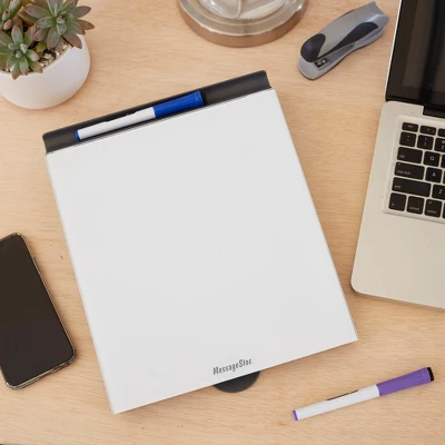 ECR4Kids MessageStor Dry Erase Memo Station, Desktop Whiteboard With Storage And Built-In Organizer 7 ECR4Kids MessageStor Dry Erase Memo Station, Desktop Whiteboard With Storage And Built-In Organizer - Image 7