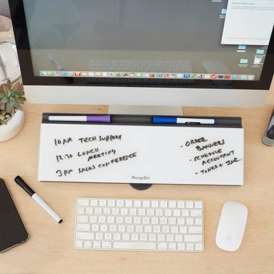 ECR4Kids MessageStor Keyboard Write And Store, Desktop Dry-Erase With Storage And Built-In Organizer 5 ECR4Kids MessageStor Keyboard Write And Store, Desktop Dry-Erase With Storage And Built-In Organizer - Image 5