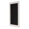27.5" X 18.5" Bosc Framed Magnetic Chalkboard White - DesignOvation