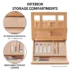 7 Elements Wooden Tabletop Art Easel With Palette And Storage Drawer
