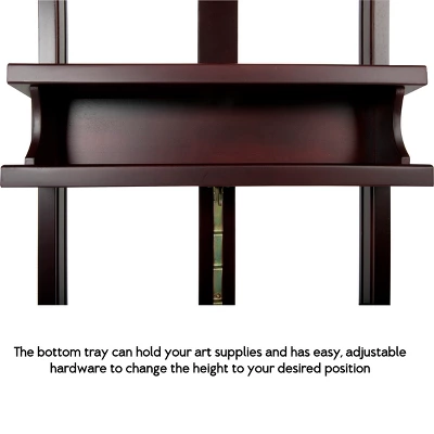 SoHo Urban Artist Wooden H-Frame Studio Easel 4 SoHo Urban Artist Wooden H-Frame Studio Easel - Image 4