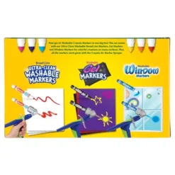 Crayola 64ct Broad Line Markers With Gel & Window Markers 7 Crayola 64ct Broad Line Markers With Gel & Window Markers -Smart Stationery Deals Store GUEST 7172e70c 2ded 4b8a 8781 ad7d6d924b36