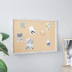 Emma And Oliver Wall Mount Cork Board With Wooden Push Pins -Smart Stationery Deals Store GUEST 7258fe92 ce1c 4773 a658 c87b976a67e5