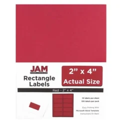 JAM Paper Mailing Labels 2" X 4" 120ct 20 JAM Paper Mailing Labels 2" X 4" 120ct -Smart Stationery Deals Store GUEST 84f2ea83 2a3d 4a1d 8e4a 81c4d9cfce59