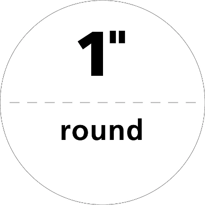 Avery Printable Mailing Seals 1" Dia. Clear 480/Pack 05248 2 Avery Printable Mailing Seals 1" Dia. Clear 480/Pack 05248 - Image 2