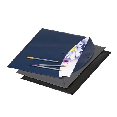 Smead Project Envelope, Snap Closure, Top Load, Tabloid Size 12" X 18", Assorted Colors, 6 Per Pack (89691) 2 Smead Project Envelope, Snap Closure, Top Load, Tabloid Size 12" X 18", Assorted Colors, 6 Per Pack (89691) - Image 2