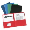 Avery Two-Pocket Folder 40-Sheet Capacity Assorted Colors 25/Box 47993