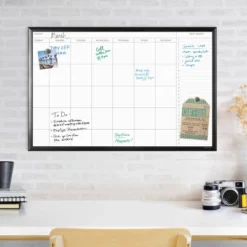 U Brands 36"x24" Magnetic Dry Erase Calendar Board Black Aluminum Frame 5 U Brands 36"x24" Magnetic Dry Erase Calendar Board Black Aluminum Frame -Smart Stationery Deals Store GUEST 904c5f93 1fde 44db ac31 ce2b809cfb11