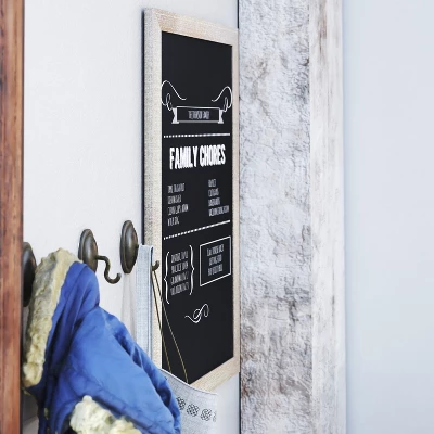 Merrick Lane Wall Mount Magnetic Chalkboard Sign, Hanging Wall Chalkboard Memo Board 3 Merrick Lane Wall Mount Magnetic Chalkboard Sign, Hanging Wall Chalkboard Memo Board - Image 3