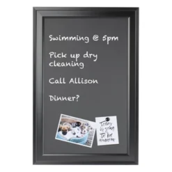 18.5" X 27.5" Bosc Framed Magnetic Chalkboard Black - DesignOvation 9 18.5" X 27.5" Bosc Framed Magnetic Chalkboard Black - DesignOvation -Smart Stationery Deals Store GUEST 94fac4e9 eadb 4264 8525 2e727d64c28c