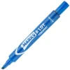 Avery Marks-A-Lot Desk-Style Permanent Markers Chisel Point Blue 514744
