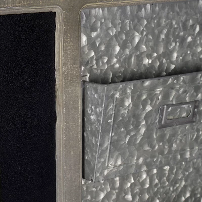 28" X 25" Idamae Multi Function Wall Art Set Gray - Kate & Laurel All Things Decor 2 28" X 25" Idamae Multi Function Wall Art Set Gray - Kate & Laurel All Things Decor - Image 2