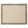 18" X 27" Rustic Wood Beatrice Pinboard Brown - DesignOvation