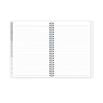 Ivory Paper Co 2024 Planner With Notes Pages 8.625"x5.875" Weekly/Monthly Wirebound Frosted Cover Wyatt Gray 9 Ivory Paper Co 2024 Planner With Notes Pages 8.625"x5.875" Weekly/Monthly Wirebound Frosted Cover Wyatt Gray - Image 9