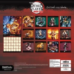 Trends International Inc. 2023-24 Wall Calendar 12"x12" Demon Slayers 7 Trends International Inc. 2023-24 Wall Calendar 12"x12" Demon Slayers -Smart Stationery Deals Store GUEST a149a338 7c5f 4d82 8624 97fb62b317d3