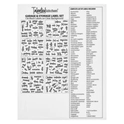 Talented Kitchen 136 Garage Storage Labels For Plastic Containers, Preprinted Black Script On Clear Stickers For Organizing Bins 8 Talented Kitchen 136 Garage Storage Labels For Plastic Containers, Preprinted Black Script On Clear Stickers For Organizing Bins -Smart Stationery Deals Store GUEST a334e675 5b6a 4e9e b10c 84713b1f1d1e