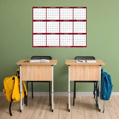 SwiftGlimpse 2023-2024 Academic Year Wall Calendar & Planner 48"x32" Burgundy 1 SwiftGlimpse 2023-2024 Academic Year Wall Calendar & Planner 48"x32" Burgundy