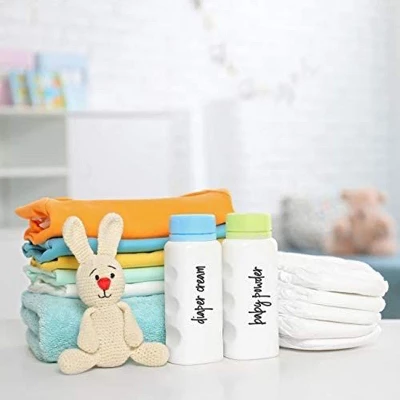 Talented Kitchen 232 Pack Baby & Nursery Storage Organization Labels, Script Label Sticker For Baskets, Containers, Baby Closet Organizers 2 Talented Kitchen 232 Pack Baby & Nursery Storage Organization Labels, Script Label Sticker For Baskets, Containers, Baby Closet Organizers - Image 2