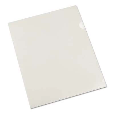 Universal Project Folders Jacket Poly Letter Clear 25/Pack 81525 2 Universal Project Folders Jacket Poly Letter Clear 25/Pack 81525 - Image 2