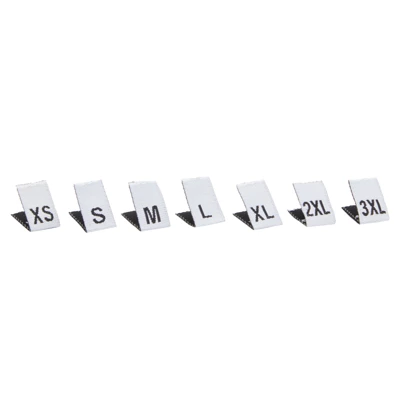 Juvale 700 Pack Garment Size Labels For Clothing, Retail, Small Business, XS - 3XL Tags, 100 Piece Of Each (0.39 X 0.71 In) 2 Juvale 700 Pack Garment Size Labels For Clothing, Retail, Small Business, XS - 3XL Tags, 100 Piece Of Each (0.39 X 0.71 In) - Image 2
