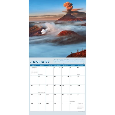 Willow Creek Press 2024 Wall Calendar 12"x12" Amazing Planet 2 Willow Creek Press 2024 Wall Calendar 12"x12" Amazing Planet - Image 2