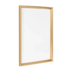 25.5" X 16.5" Calter Framed Magnetic Dry Erase Board Gold - Kate And Laurel