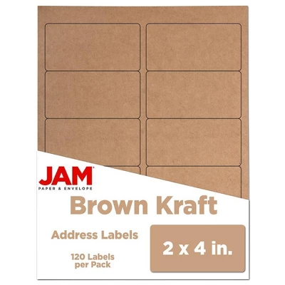JAM Paper Mailing Labels 2" X 4" 120ct 10 JAM Paper Mailing Labels 2" X 4" 120ct - Image 10