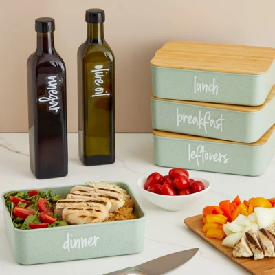 Talented Kitchen 158 Pack Script Supplementary Pantry, Fridge & Freezer Name Label Stickers For Food Storage Container, Jar & Canisters 3 Talented Kitchen 158 Pack Script Supplementary Pantry, Fridge & Freezer Name Label Stickers For Food Storage Container, Jar & Canisters - Image 3