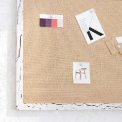 Merrick Lane Linen Display Board With Wooden Frame And Push Pins -Smart Stationery Deals Store GUEST aeb18362 0f02 4ef1 b56f 11d94bea1c0b