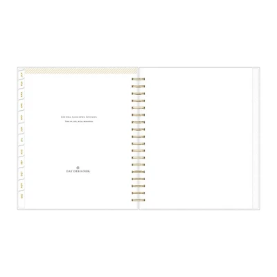 Day Designer 2024 Planner 8"x10" Daily/Monthly Frosted Cover Rugby Stripe Black 12 Day Designer 2024 Planner 8"x10" Daily/Monthly Frosted Cover Rugby Stripe Black - Image 12