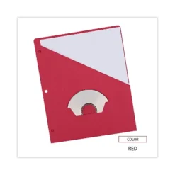 Universal Slash-Cut Pockets For Three-Ring Binders Jacket Letter 11 Pt. Red 10/Pack 61683 -Smart Stationery Deals Store GUEST b24b692f 3617 4ef4 94e2 5889399168c9