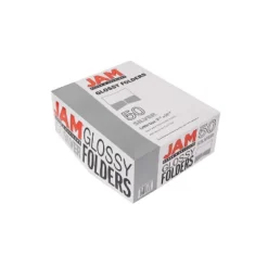 JAM Paper Laminated Two-Pocket Glossy Presentation Folders Silver 385GSID 13 JAM Paper Laminated Two-Pocket Glossy Presentation Folders Silver 385GSID -Smart Stationery Deals Store GUEST b3b7020b 4953 4b17 b4fd 0653a9204fd9