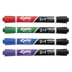 EXPO 2-in-1 Dry Erase Markers 5 Assorted Colors Medium 4/Pack 1944655 7 EXPO 2-in-1 Dry Erase Markers 5 Assorted Colors Medium 4/Pack 1944655 -Smart Stationery Deals Store GUEST b47189fa ecdb 4511 8882 0448cea8a2e9