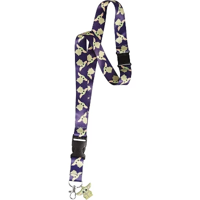 Disney Star Wars The Mandalorian Lanyard And Retractable Badge Reel Set, Grogu Print Lanyard With Matching Badge Reel ID 2 Disney Star Wars The Mandalorian Lanyard And Retractable Badge Reel Set, Grogu Print Lanyard With Matching Badge Reel ID - Image 2