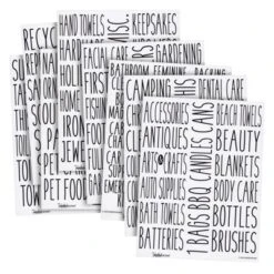Talented Kitchen 138 Pack Household & Storage Organization Label Preprinted Stickers For Closet Bins, Boxes, Home Essential -Smart Stationery Deals Store GUEST b56c17cc 2cdc 4ccb ae7b e1b7aff3eb21