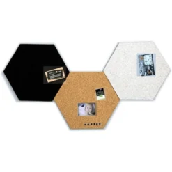 Juvale 3-Pack Cork Bulletin Boards - Hexagonal Decorative Tiles In 3 With 6 Pins 5 Juvale 3-Pack Cork Bulletin Boards - Hexagonal Decorative Tiles In 3 With 6 Pins -Smart Stationery Deals Store GUEST b6350079 3f7e 4b2a a1c7 663e81fc1fdd