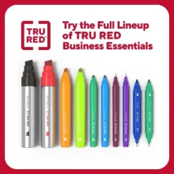 TRU RED Permanent Markers Ultra Fine Tip Black Dozen TR54534 -Smart Stationery Deals Store GUEST b691bd18 d3f0 4d5f 894a 84a227daabe5