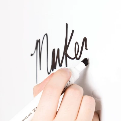 U Brands 36" Melamine Dry Erase Board Silver Aluminum Frame 3 U Brands 36" Melamine Dry Erase Board Silver Aluminum Frame - Image 3