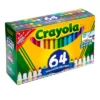 Crayola 64ct Broad Line Markers With Gel & Window Markers