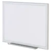 UNIVERSAL Dry Erase Board Melamine 24 X 18 Aluminum Frame 44618