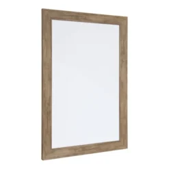 18" X 27" Beatrice Framed Magnetic Dry Erase Rustic Brown - DesignOvation