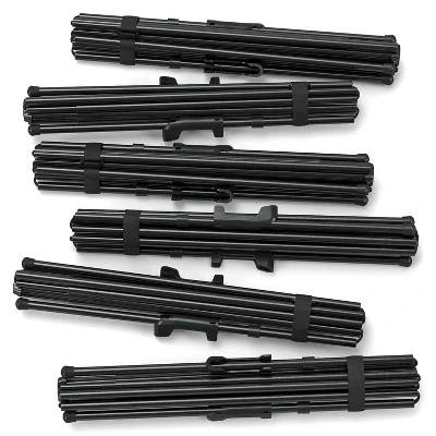 Arteza 63" Black Steel Display Easel For Presentations, Collapsible, Portable & Adjustable - 3 Pack 2 Arteza 63" Black Steel Display Easel For Presentations, Collapsible, Portable & Adjustable - 3 Pack - Image 2