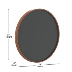 Emma And Oliver Round Wall Mounted Magnetic Chalkboards With Eraser And Chalk -Smart Stationery Deals Store GUEST c63ac2d0 9170 4bab 99de d70f375c9605