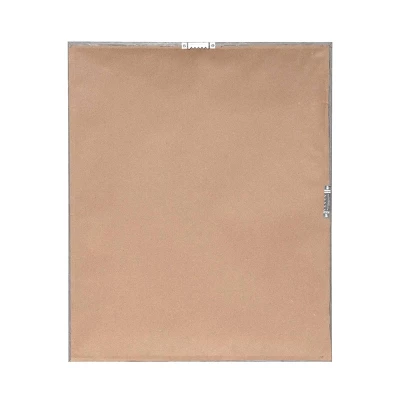 17.5" X 21.5" Woodgrain Framed Natural Linen Pinboard Rustic Gray - Sheffield Home 2 17.5" X 21.5" Woodgrain Framed Natural Linen Pinboard Rustic Gray - Sheffield Home - Image 2