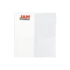 JAM Paper Heavy Duty Plastic Two-Pocket Mini Folders 4 1/4 X 9 1/8 Clear 96450B