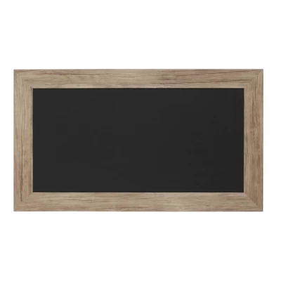 23.25" X 13.25" Beatrice Framed Magnetic Chalkboard Rustic Brown - DesignOvation 1 23.25" X 13.25" Beatrice Framed Magnetic Chalkboard Rustic Brown - DesignOvation