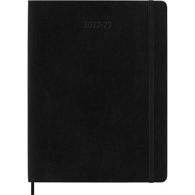 Moleskine 2023 Notebook Planner Weekly 18 Month XL Soft Cover Black 1 Moleskine 2023 Notebook Planner Weekly 18 Month XL Soft Cover Black