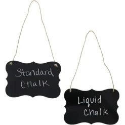 Juvale 6-Pack Black Hanging Acrylic Chalkboard Message Board Signs Liquid & Standard Chalk 4 X 6 In 7 Juvale 6-Pack Black Hanging Acrylic Chalkboard Message Board Signs Liquid & Standard Chalk 4 X 6 In -Smart Stationery Deals Store GUEST d133b10d 0c7a 40ff 8723 855d99c3ec50